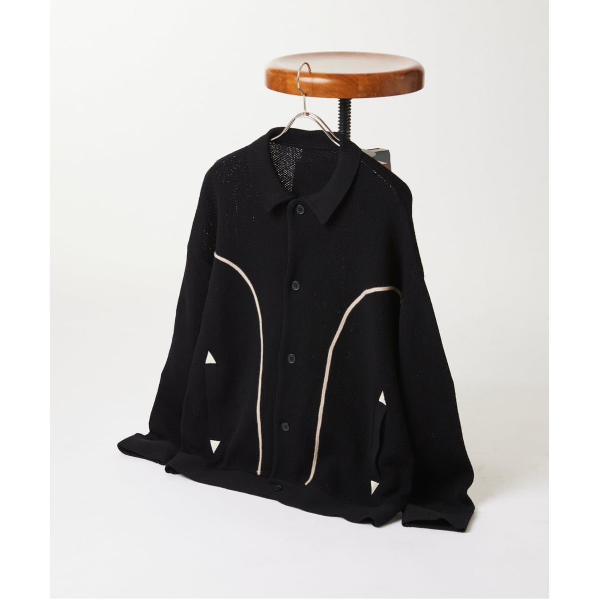 FRED PERRY / フレッドペリー】別注 Fluffy ニットカーディガン