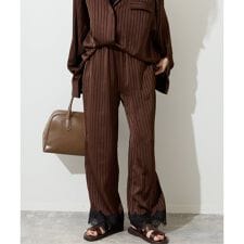 【ARCHIVE STANCE/アーカイブスタンス】Satin Stripe Easy PT