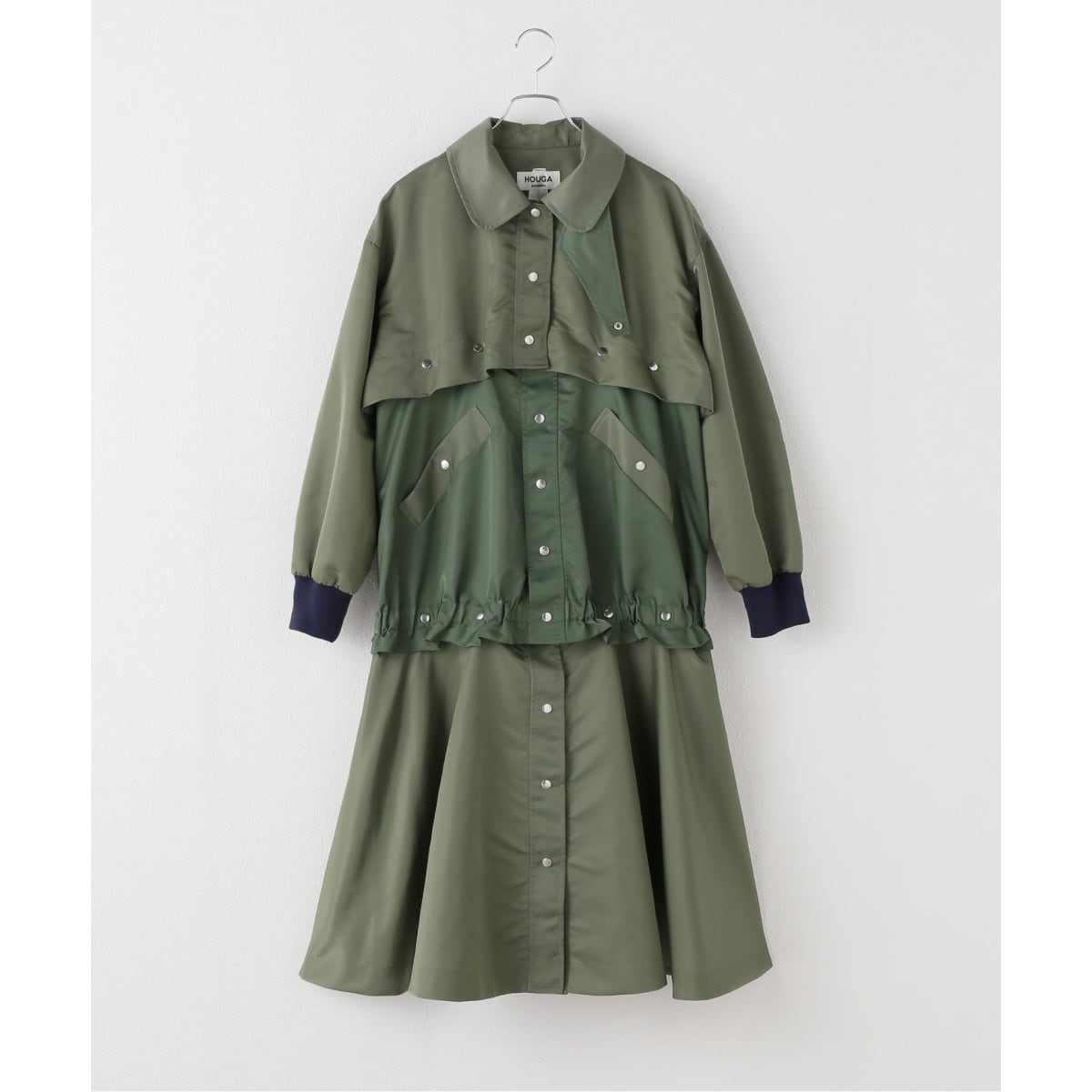 ウールアンゴラバルカラーミドルコート | ジャーナルスタンダード