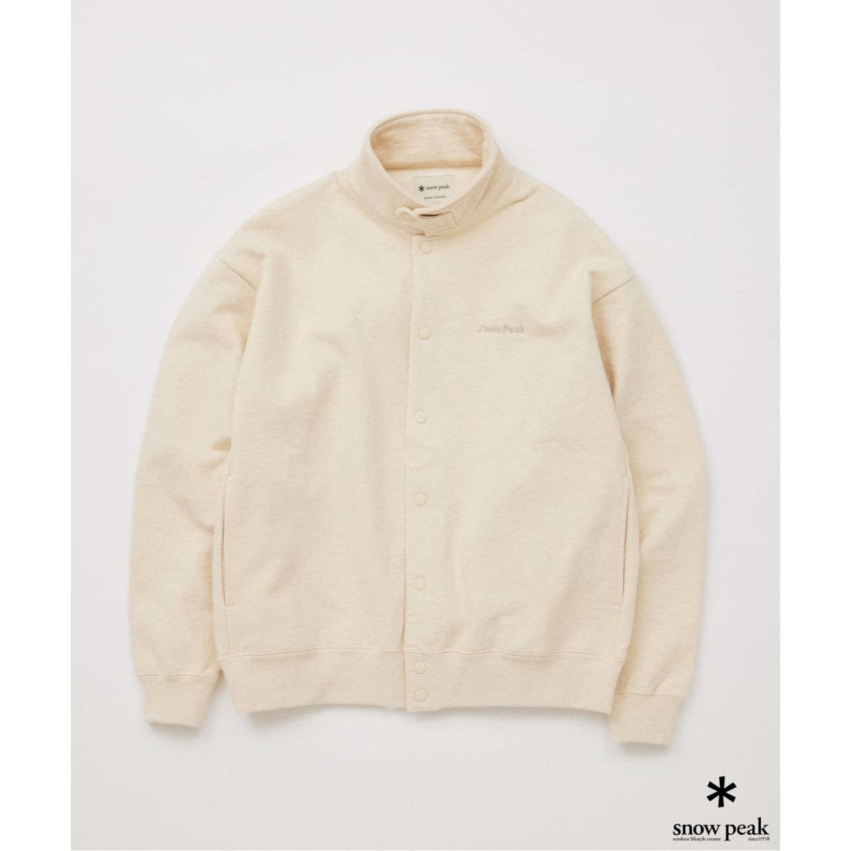 blurhms ROOTSTOCK / ブラームス 別注 ハーフ スナップ プルオーバー