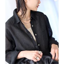 《予約》ゼフィールリネン2WAYメッシュシャツ