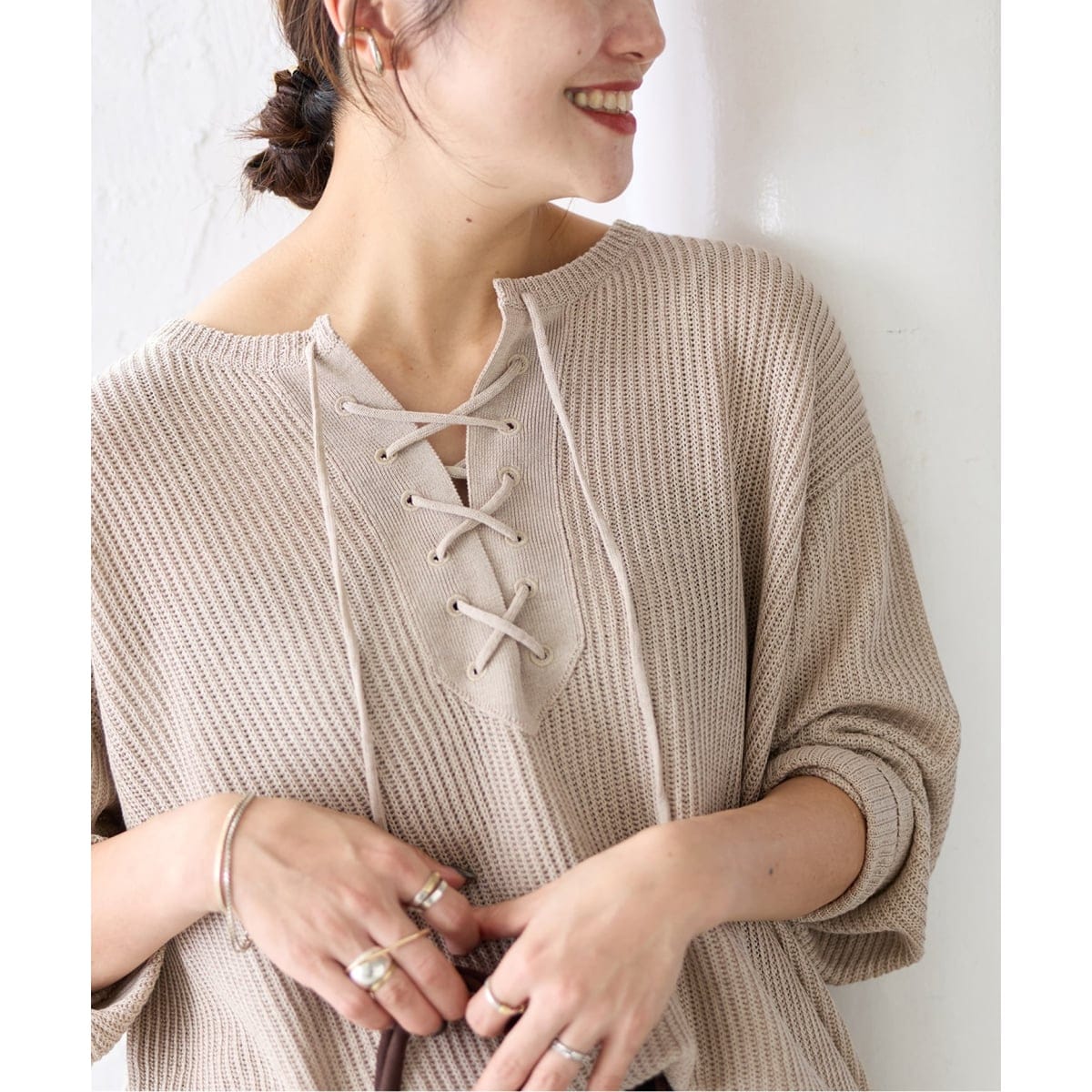 カシミヤクルーネックプルオーバー | ジャーナルスタンダード(JOURNAL