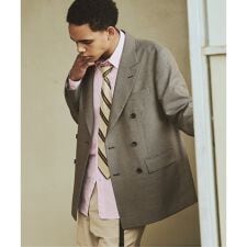 ガン クラブ チェック ダブル ブレザー