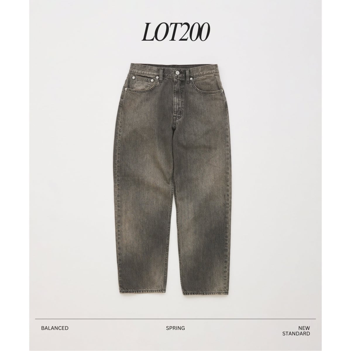 TANAKA / タナカ STRAIGHT JEAN TROUSERS | ジャーナルスタンダード