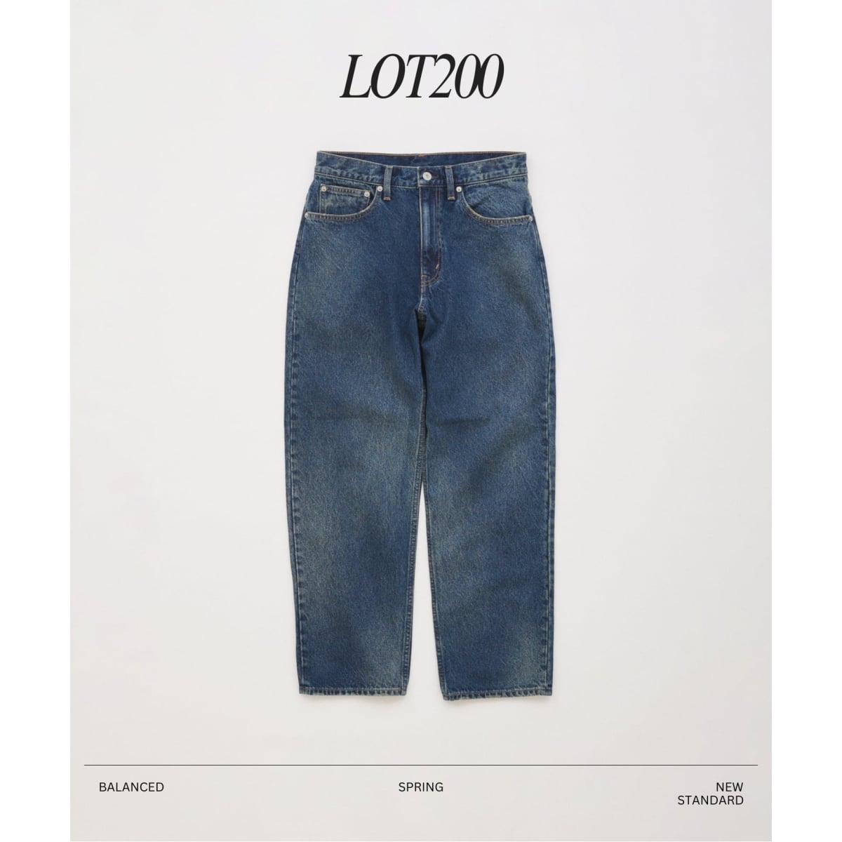 DICKIES / ディッキーズ ヴァーティカルカット デニムパンツ