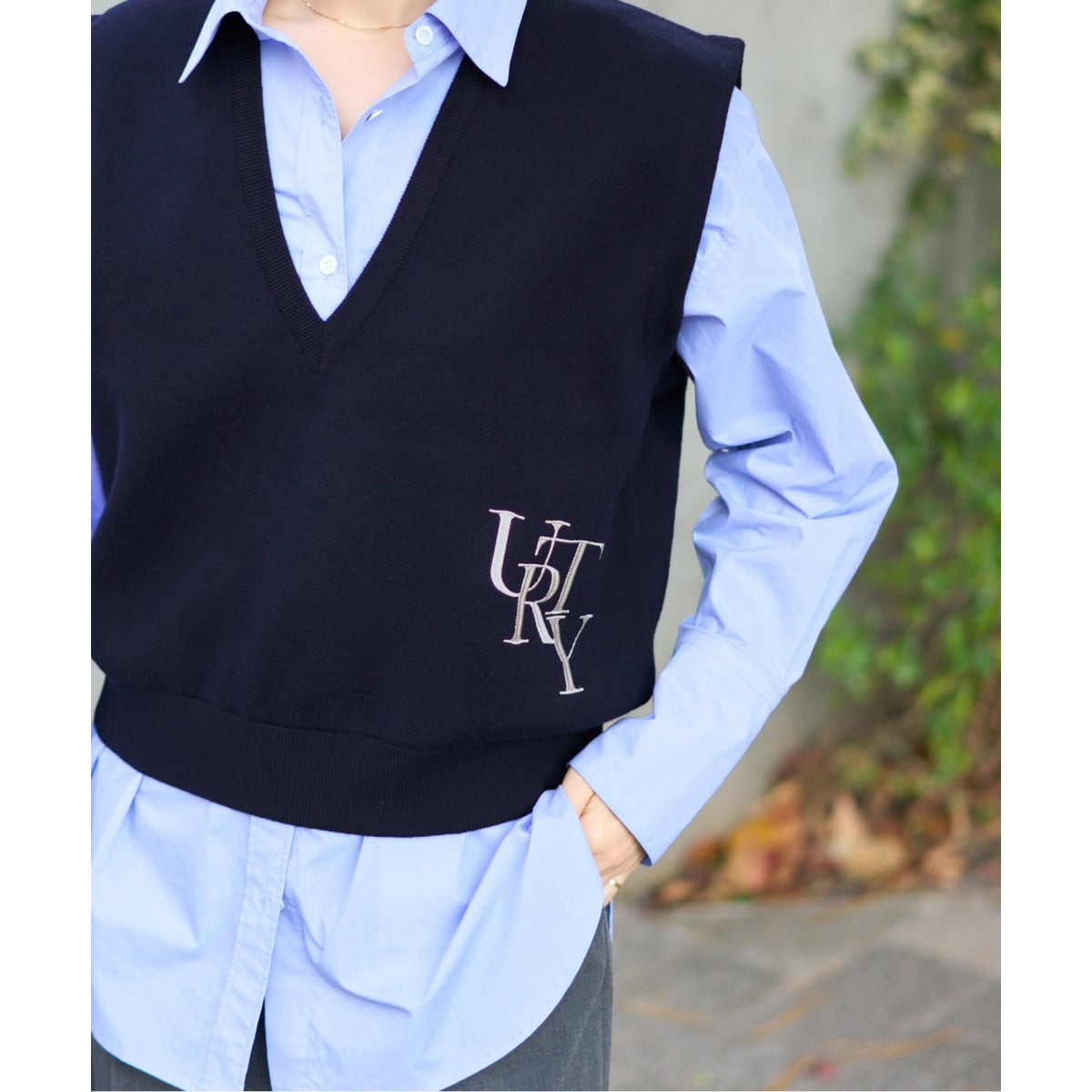 SLDO.ライトダブルニットベスト【完売商品】 SLDO.ライトダブルニットベスト【完売商品】 【公式通販】