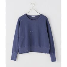 ハンドペイントダメージスウェット