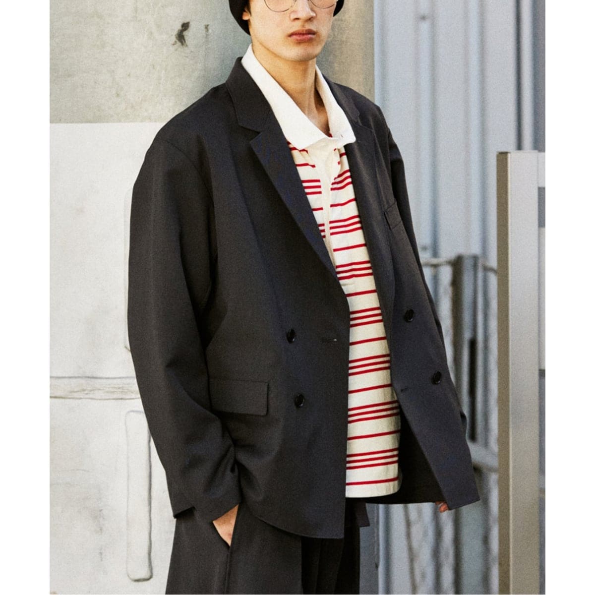 JOHN PARTRIDGE】DOUBLE BREASTED HALF COAT | ジャーナルスタンダード