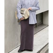 《追加予約》フィブリルキュプラジャージーマキシスカート