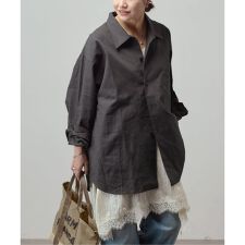 別注【ARMY TWILL/アーミーツイル】Cotton Linen Utility sh