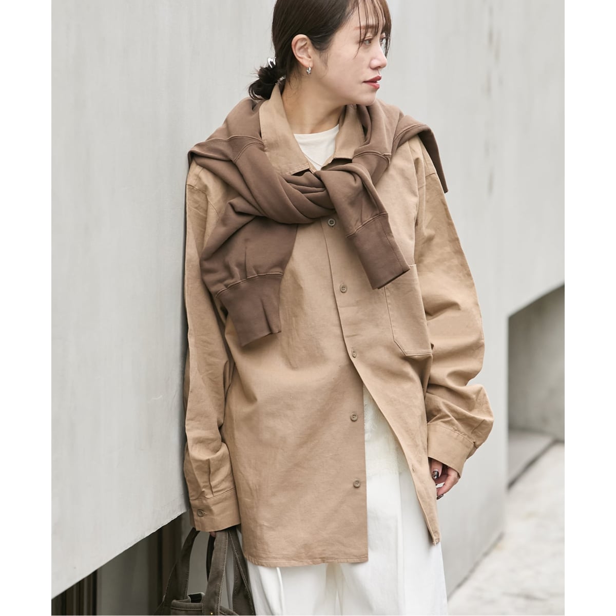 【ARMY TWILL】ジャーナルスタンダード CottonStandCort 別注【ARMY TWILL/アーミーツイル】Cotton Linen Utility sh