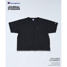 CHAMPION / チャンピオン for JOURNAL STANDARD 3 レイヤード 半袖
