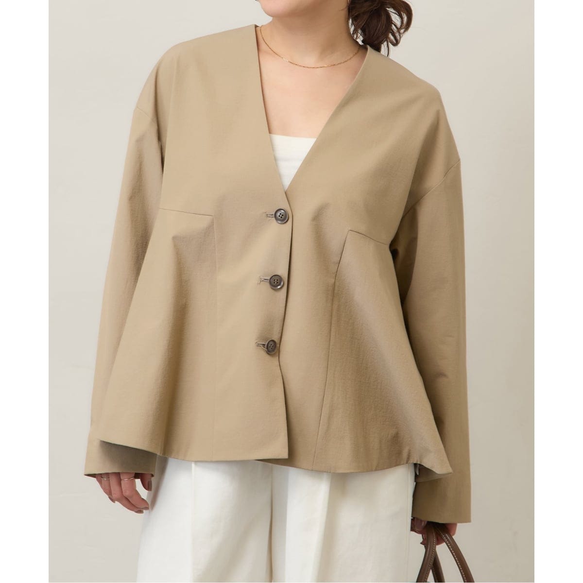 ジャーナルスタンダード(JOURNAL STANDARD) ノーカラージャケット の