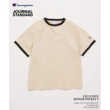 《予約》CHAMPION / チャンピオン 別注 リンガー  ポケチー Tシャツ