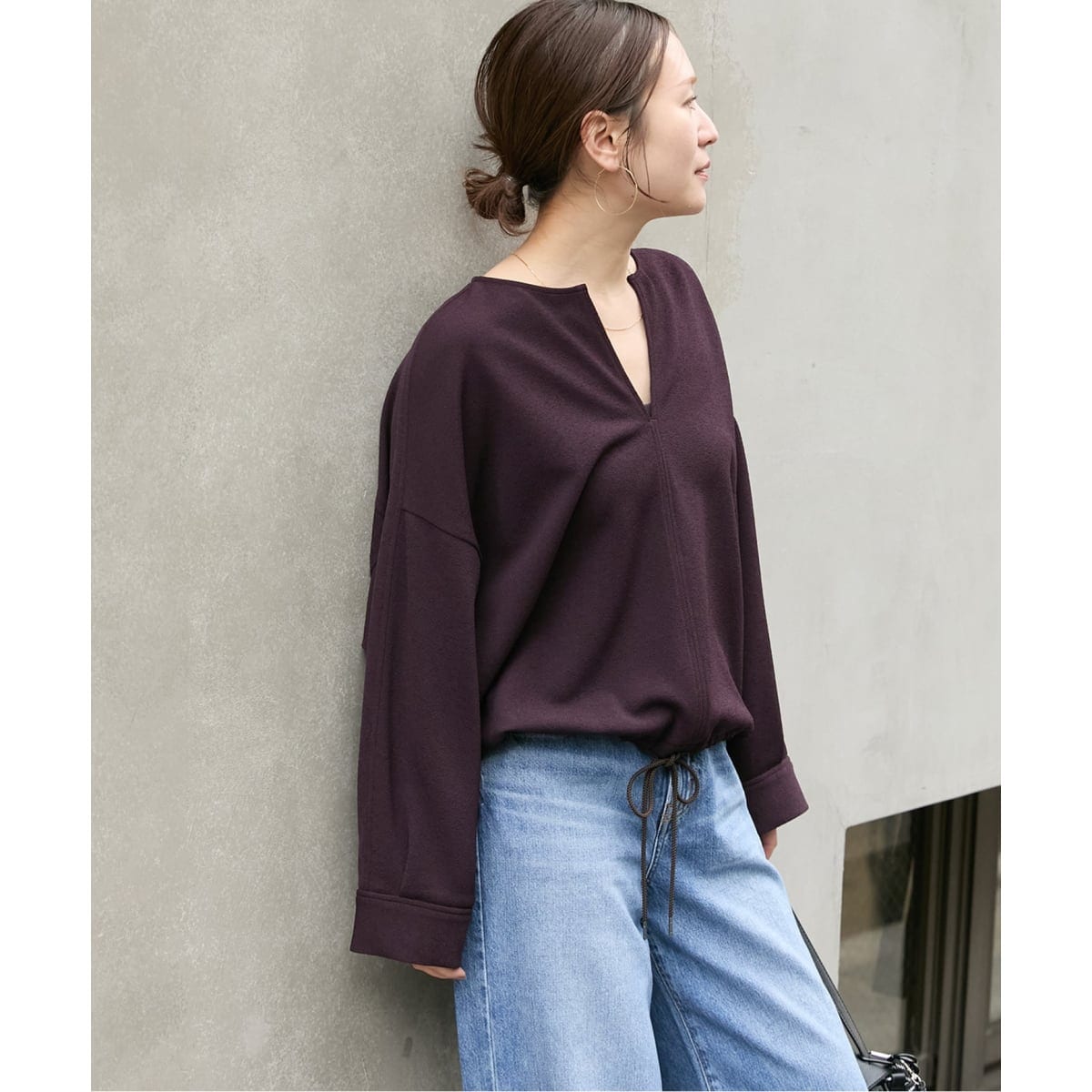 予約》カットジョーゼットスキッパーブラウス | ジャーナル