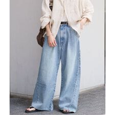 《追加》2タックワイドデニムパンツ