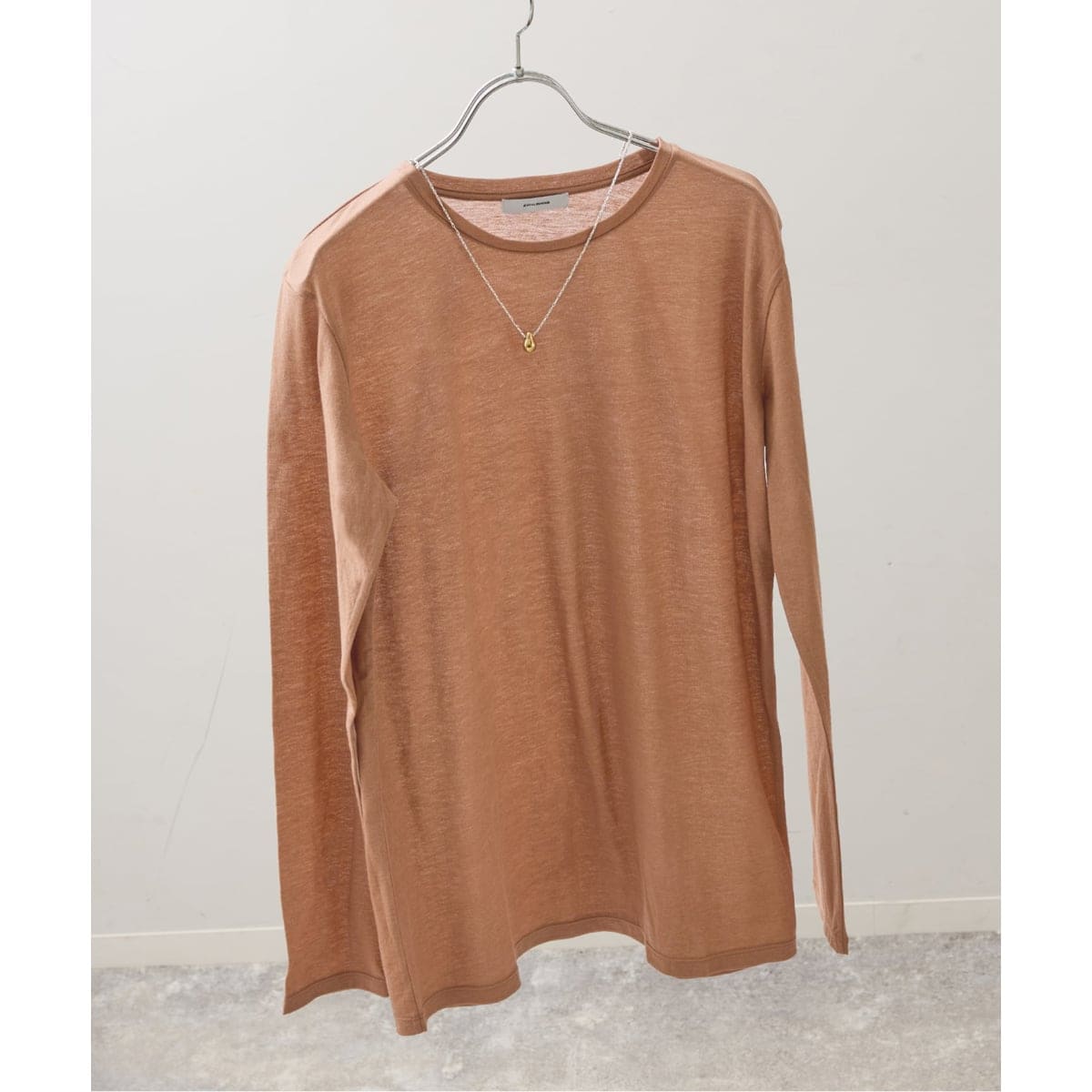 《追加》クルーネックシアーロングTシャツ