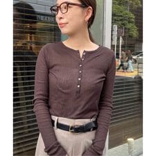 《追加2》シアーテレコヘンリーネックプルオーバー