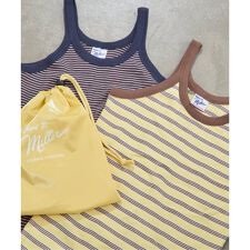 《予約》別注【MILLER/ミラー】 for JSリブタンクトップ ２枚セット