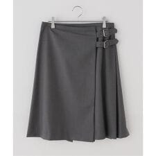 【DUNST/ダンスト】PLEATS MIDI SKIRT