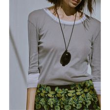 JAMIRAY / ジャミレイ】LEATHER SHELL NECKLACE | ジャーナル 