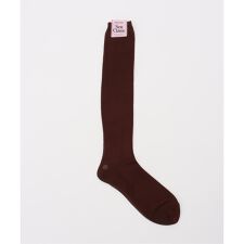 【MARCOMONDE / マルコモンド】sheer ribbed high socks