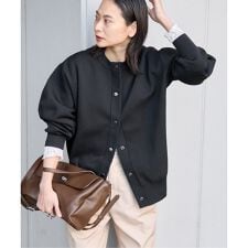 《WEB限定追加4》ウォッシャブルバナナスリーブカーディガン