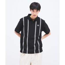 《予約》FRED PERRY / フレッドペリー 別注 ストライプ ピケ ポロシャツ
