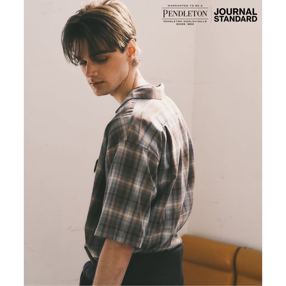 PENDLETON / ペンドルトン 別注 TR ツイル 半袖 オープンカラーシャツ