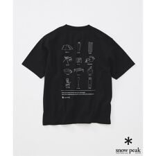 《予約》snow peak / スノーピーク 別注 トレイル ギアーズ Tシャツ