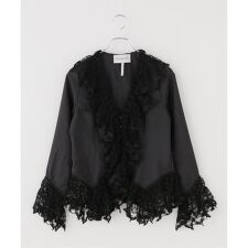 【EUCHRONIA/ユークロニア】 Original Torsion lace blouse