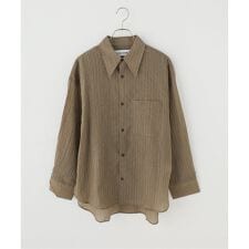 【TONYWACK/トニーワック】 LYOCELL OVERSIZED STRIPE SHIRT