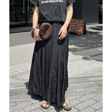 《追加予約》シアーレーヨンリネンスカート