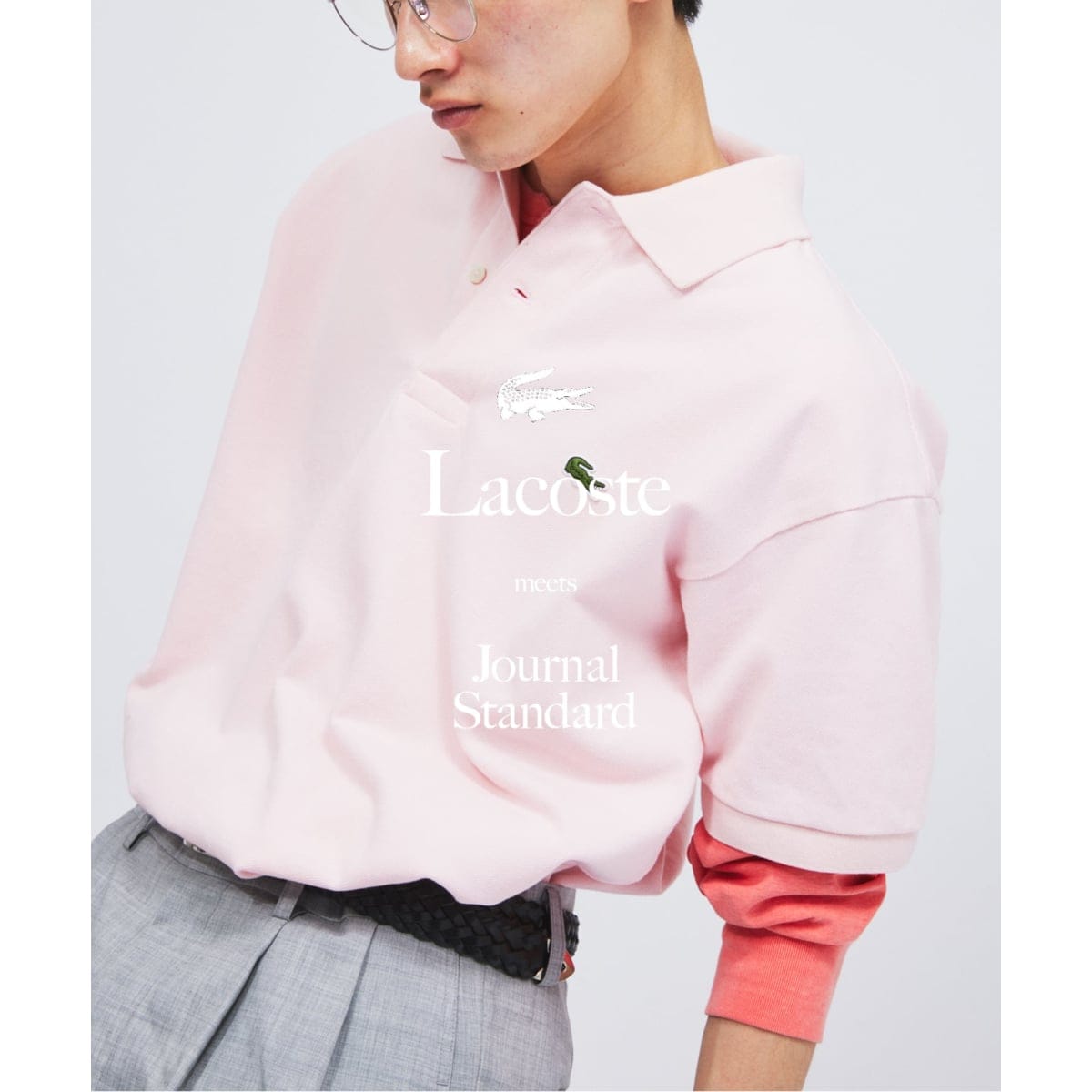 LACOSTE / ラコステ 別注 ヘビー ピケ ポロシャツ | ジャーナル