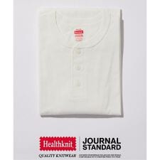 《予約》Healthknit / ヘルスニット 別注 ヘンリーネックTシャツ