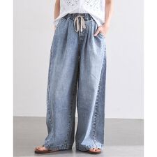 《WEB限定追加予約3》イージーデニムワイドパンツ