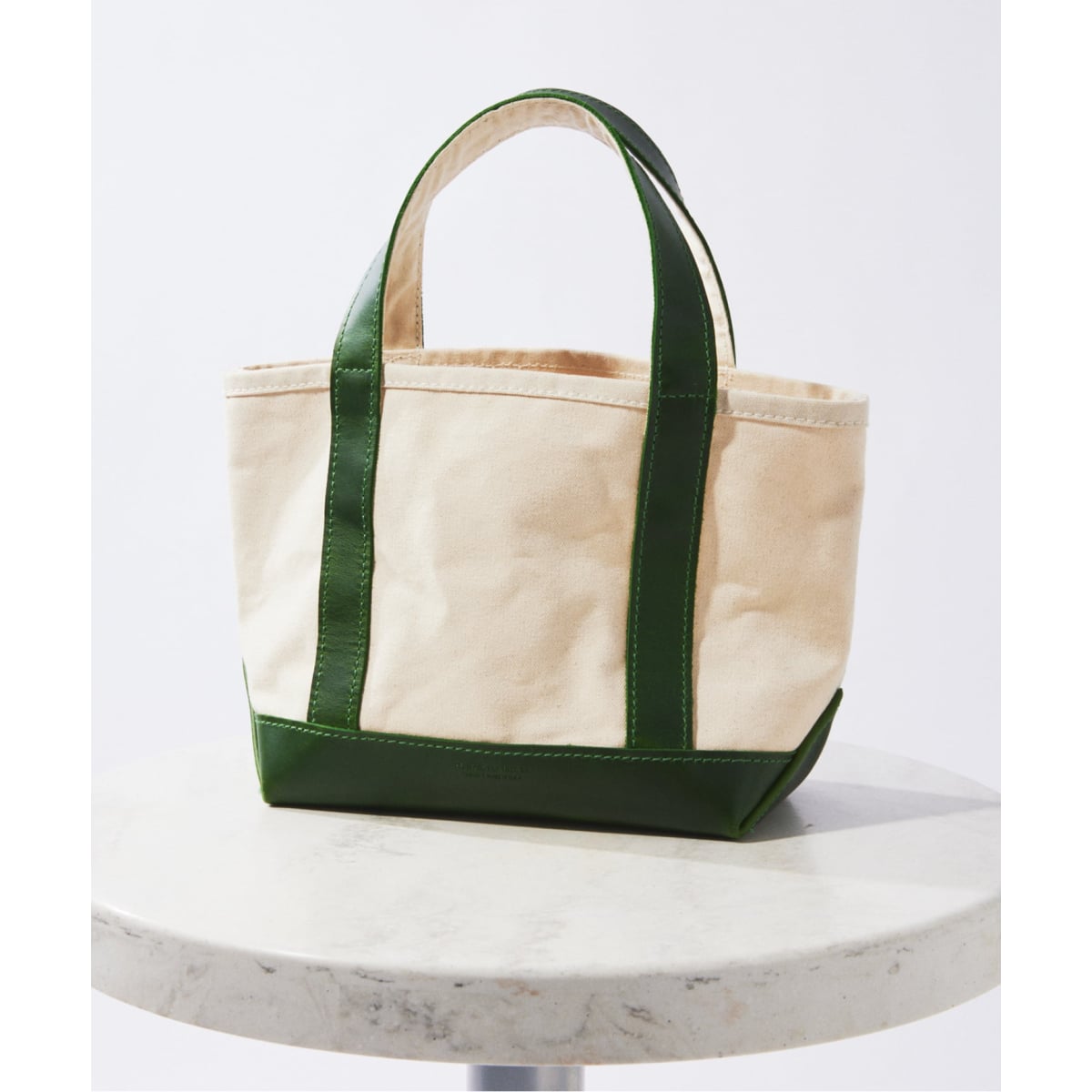 HERITAGE LEATHER / ヘリテージレザー 別注 キャンバス レザー トート