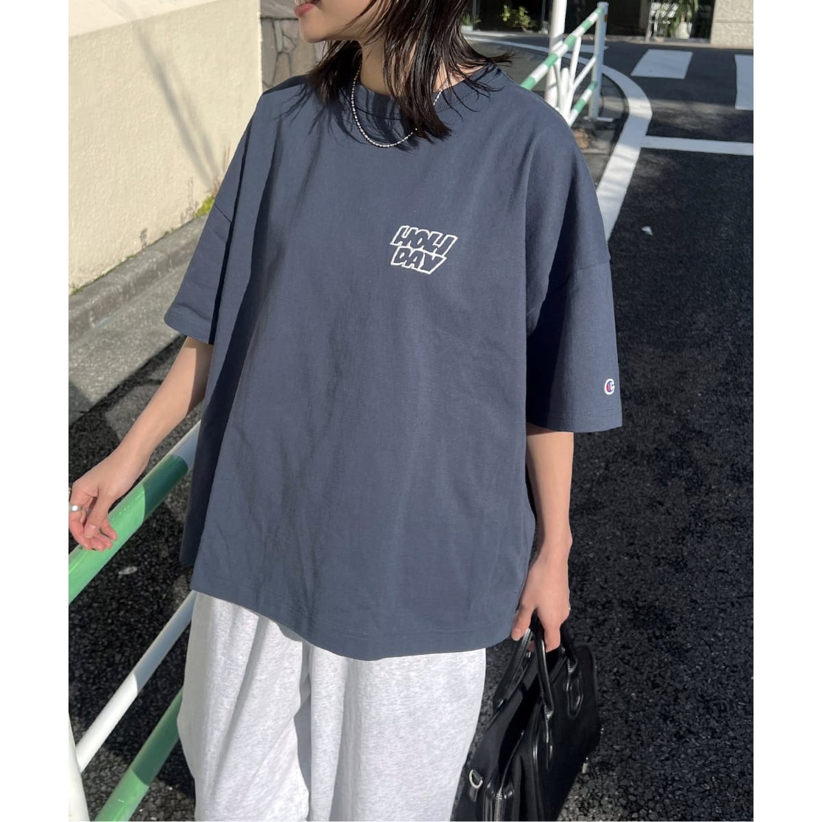 別注【CHAMPION*JOURNAL STANDARD by HOLIDAY】16s/1 Jers