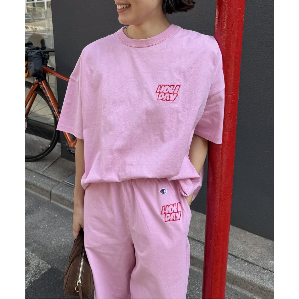 別注【CHAMPION*JOURNAL STANDARD by HOLIDAY】16s/1 Jers