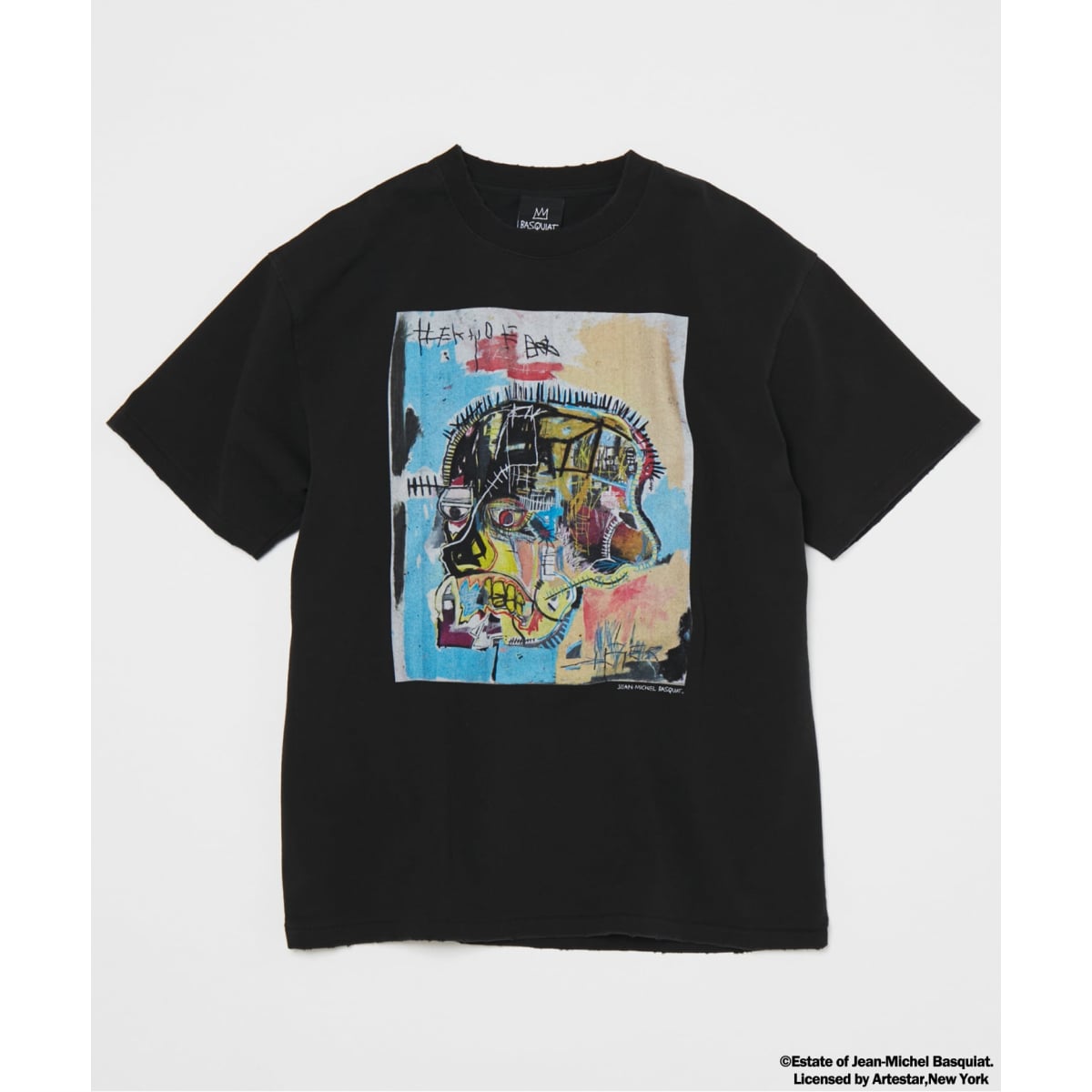Jean-Michel Basquiat / ジャン＝ミシェル・バスキア プリントTシャツ