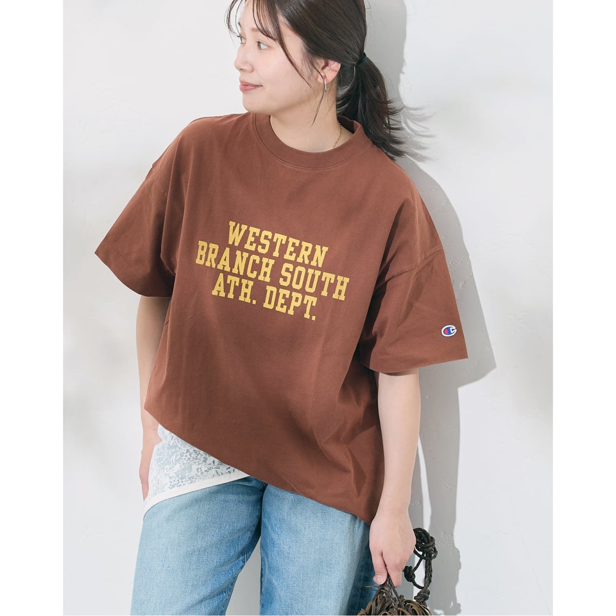 別注【CHAMPION/チャンピオン】16/1 Jersey T-SHIRT | ジャーナル