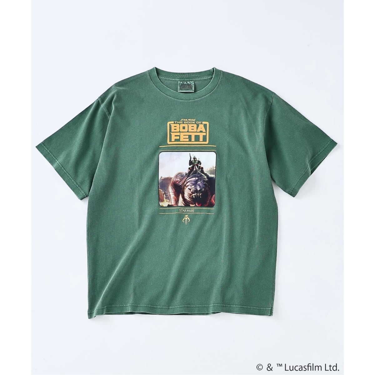[�}���C]STAR WARS / �X�^�[�E�E�H�[�Y �}���_�����A�� �v�����g T�V���c/�W���[�i���X�^���_�[�h�iJOURNAL STANDARD�j �O���[��