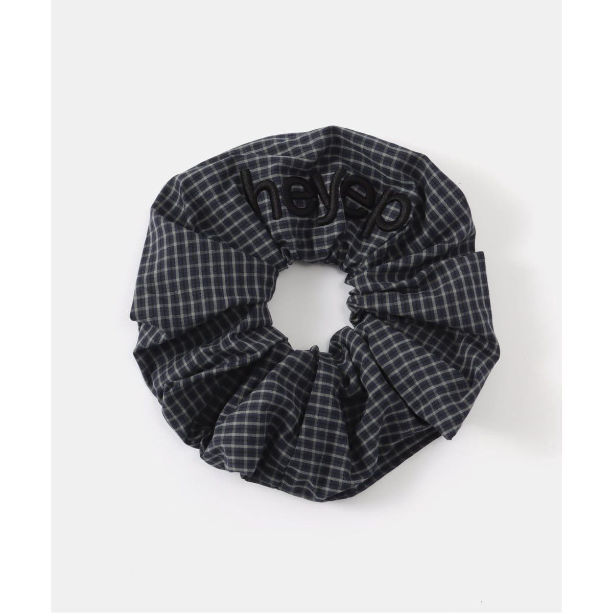 [�}���C]�yHEYEP/�w�C�b�v�z PAJAMA STRIPE LOGO SCRUNCHIE/�W���[�i���X�^���_�[�h�iJOURNAL STANDARD�j �u���[