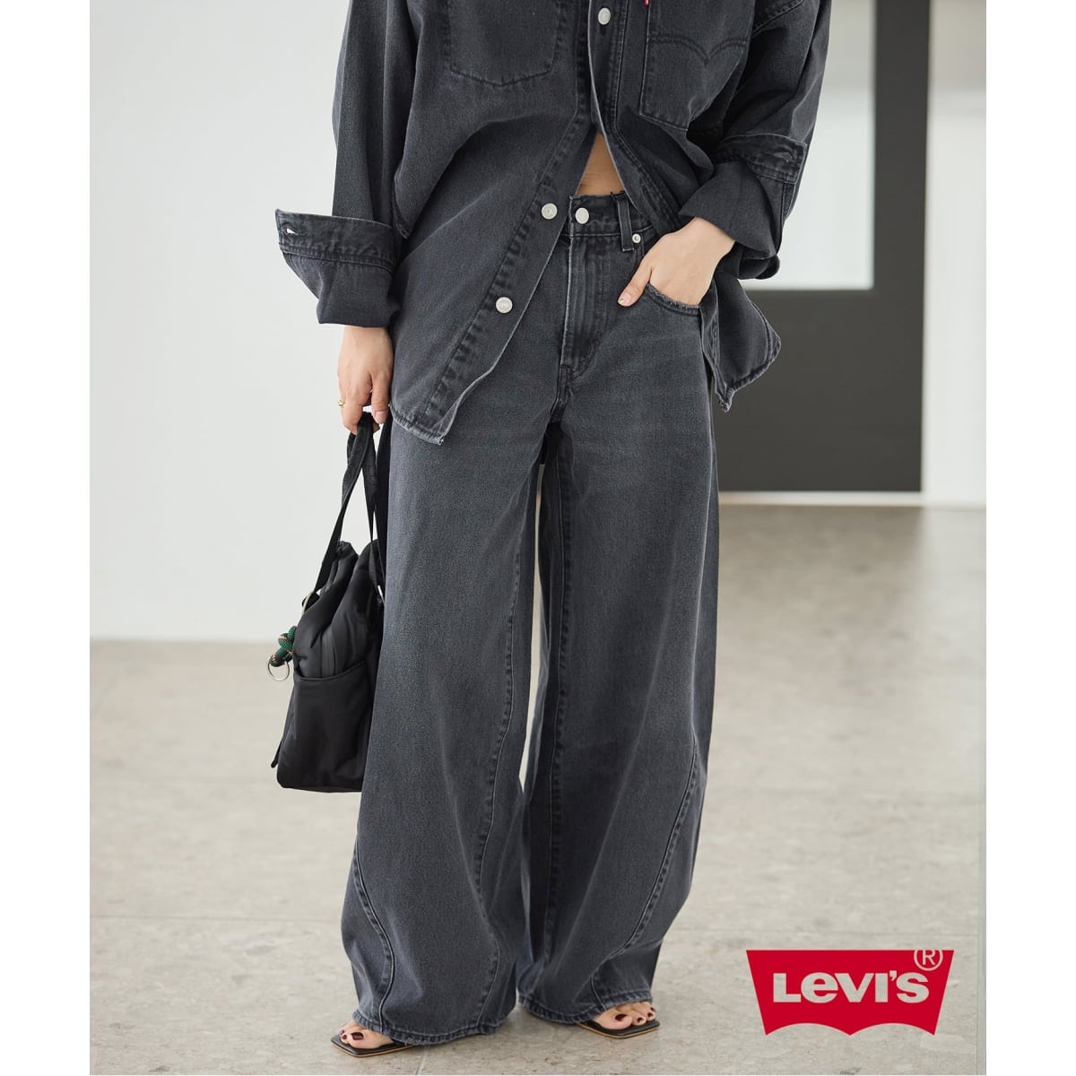 追加予約 / 新色》別注【LEVI'S(R)】for JS SUPER BAGGY BARREL
