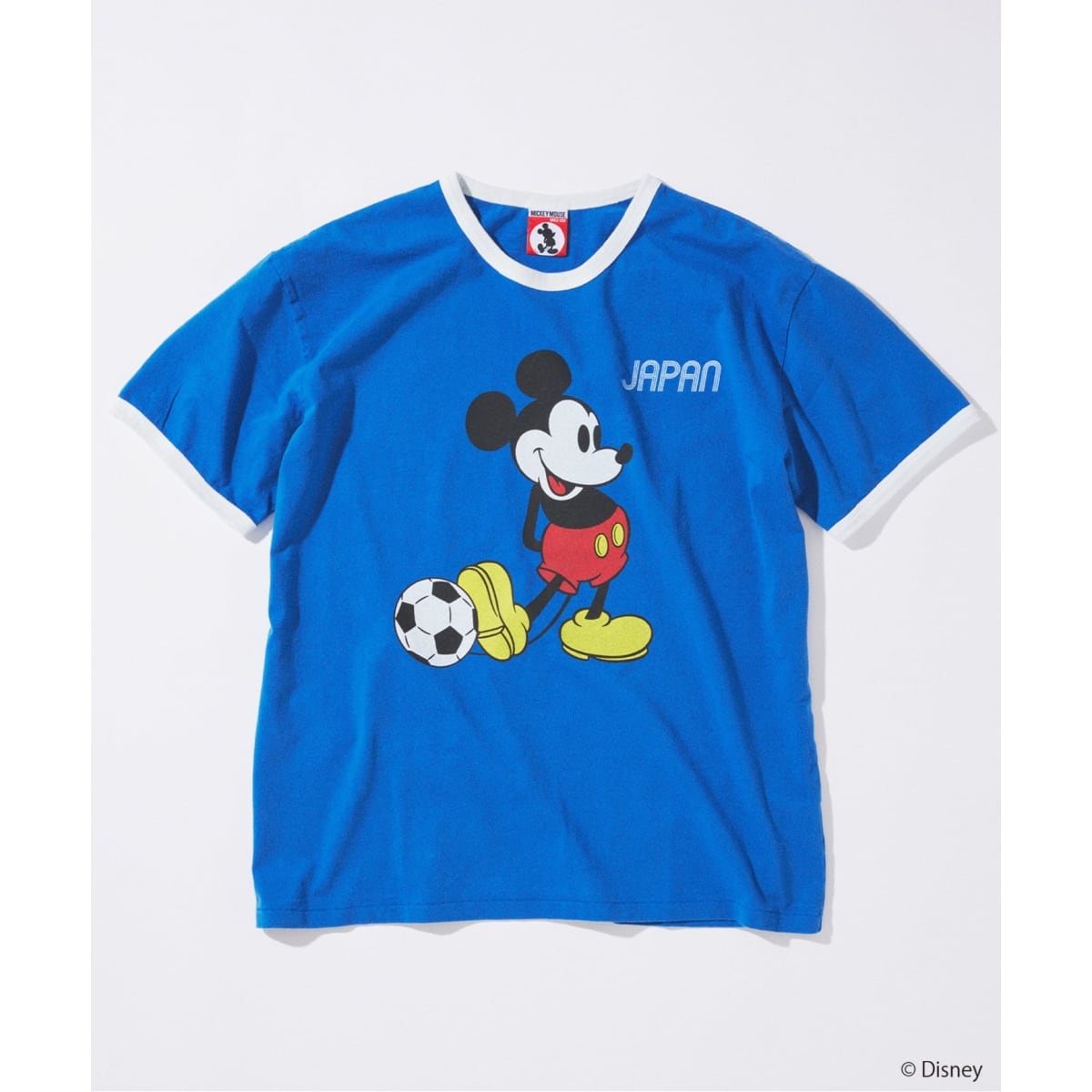MICKEY MOUSE / ミッキー マウス 別注 サッカー プリント Tシャツ