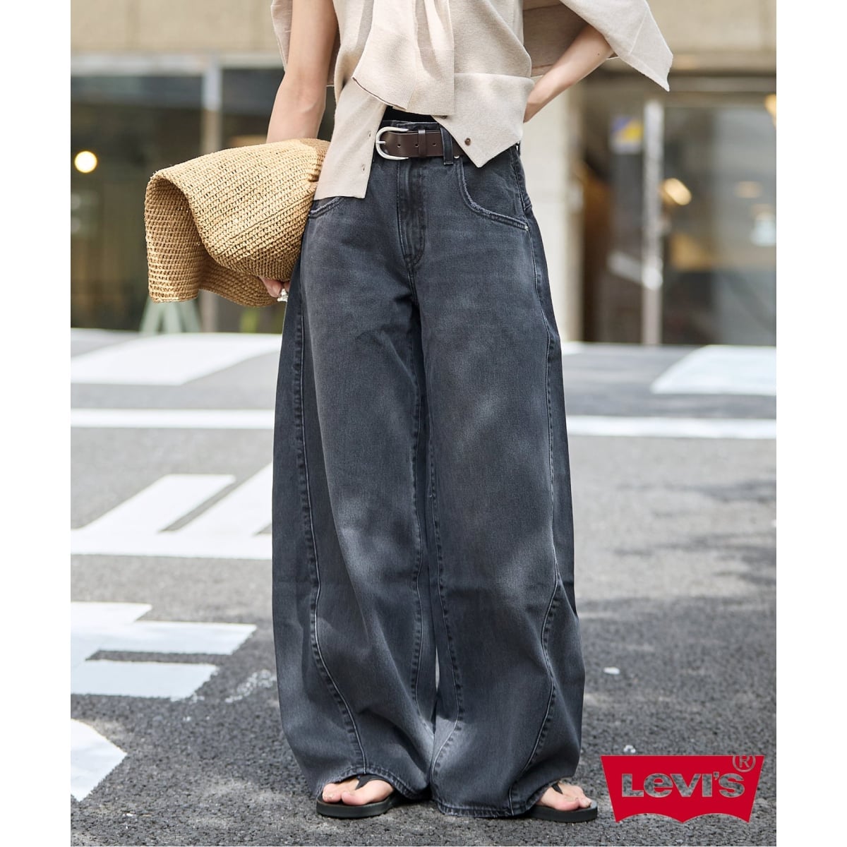 追加予約 / 新色》別注【LEVI'S(R)】for JS SUPER BAGGY BARREL