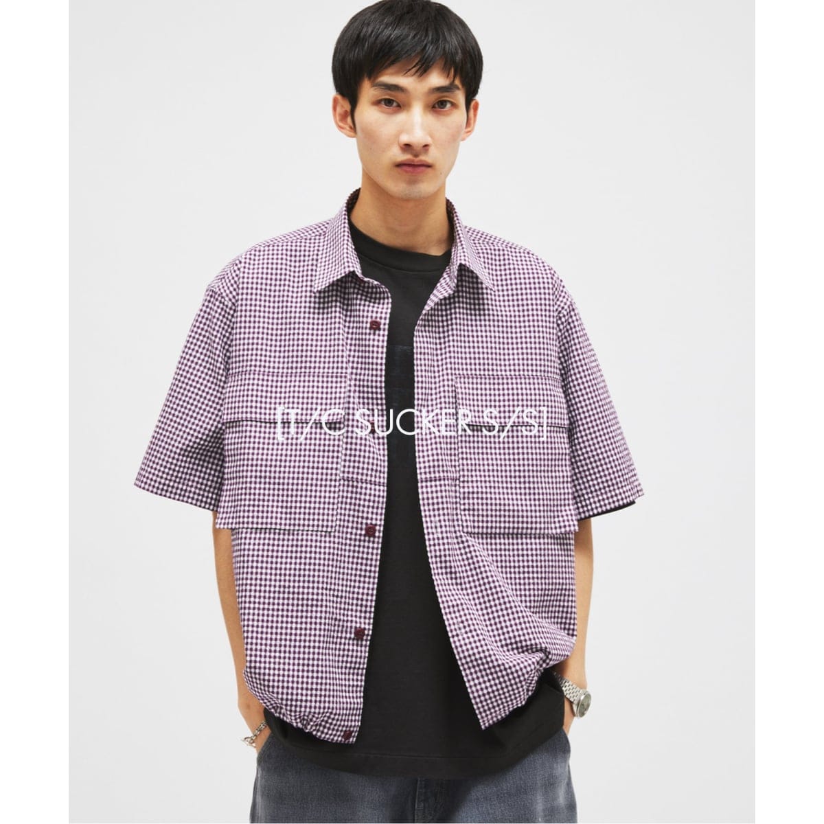 POST OVERALLS/ポストオーバーオールズ】E-Z Cruz R2/plaid flannel