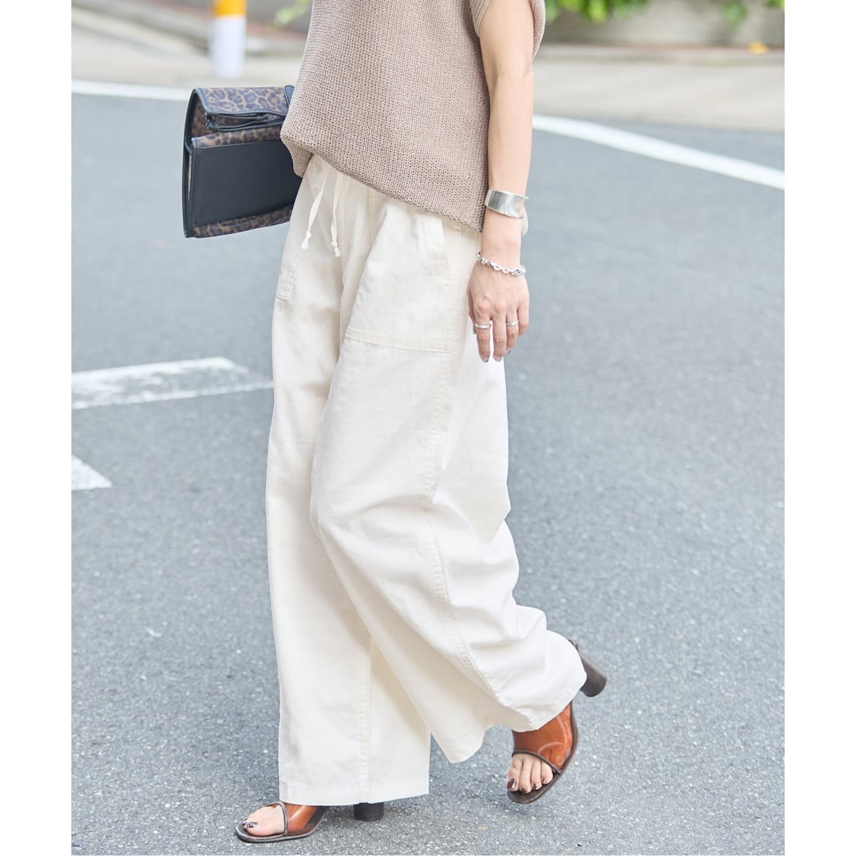 追加2》コットンリネン EASY Utility パンツ | ジャーナルスタンダード