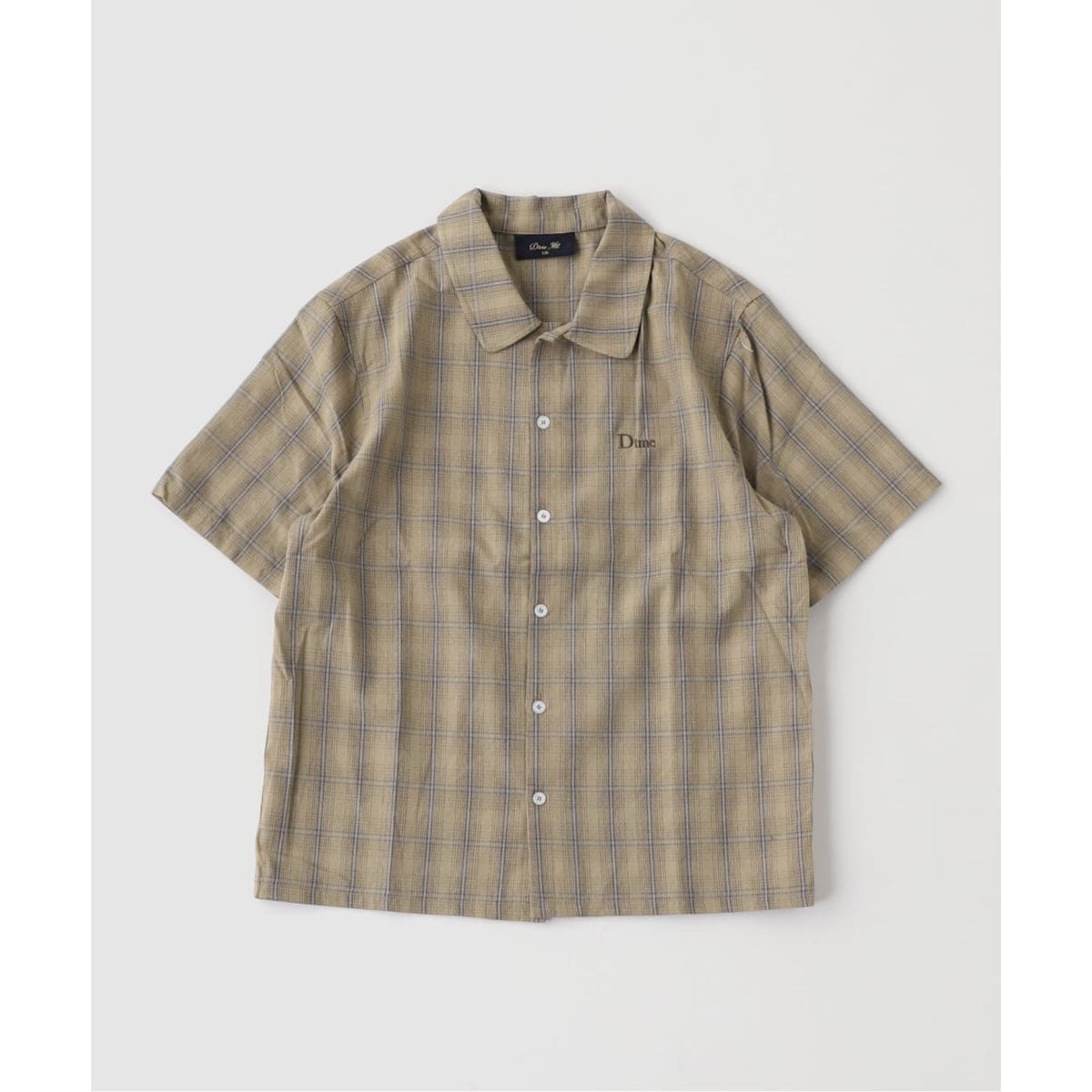[�}���C]DIME / �_�C�� PLAID BUTTON-UP SHIRT/�W���[�i���X�^���_�[�h�iJOURNAL STANDARD�j �u���E��