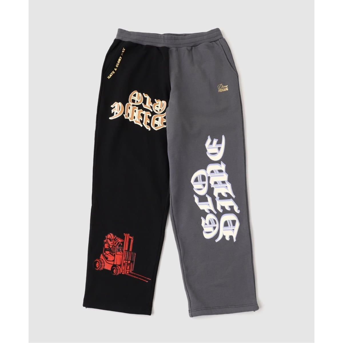 [�}���C]DIME / �_�C�� GLO DIME SWEATPANTS/�W���[�i���X�^���_�[�h�iJOURNAL STANDARD�j �u���b�N
